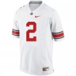 Men's NCAA Ohio State Buckeyes Terrelle Pryor #2 College Stitched Authentic Nike White Football Jersey WN20G35MK